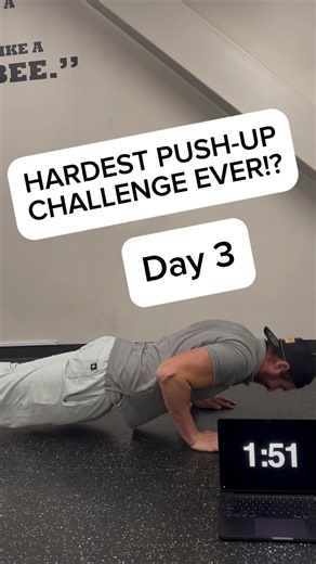 R.J.PARKER on Instagram: "🤫 Day 3 of the “Bring Sally Up” challenge! I’ll start doing this BEFORE my workouts now. Haha #pushups #pushupchallenge #bringsallyup #hybridathlete #calisthenics #workout #workoutchallenge #progress #fitness #pushups #bringsallyupchallenge #explore #explorepage"