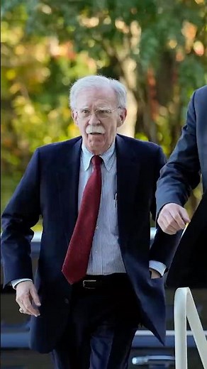 Bolton Arrives in Court to Face Charges on Classified Materials
