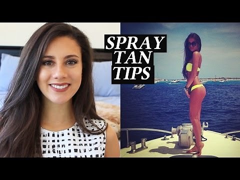 Spray Tan Tips How to Prep and Care For a Perfect Tan