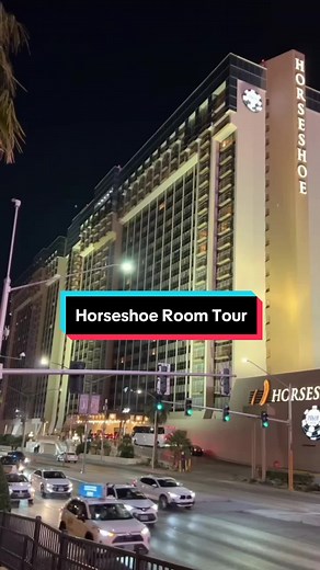 Inside Look: Touring the Newly Renovated Horseshoe Las Vegas Rooms | Walkthrough Video 🎥 • • • #LasVegas #Vegas #Horseshoe #Ballys #Hotel #Casino #Travel #WSOP #RoomTour #foryourpage #fyp
