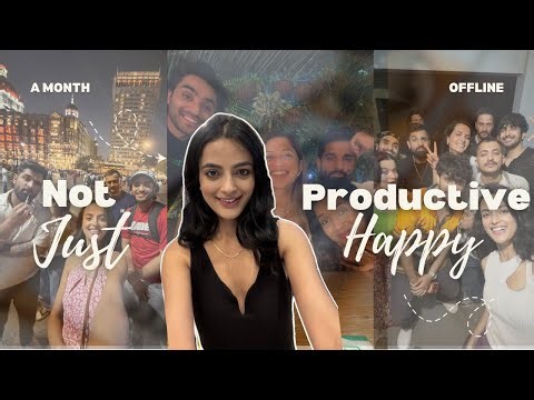 I Went Offline for a Month !📲 No Routine, No Pressure, Just Living | Life Lately 💃🏻💫