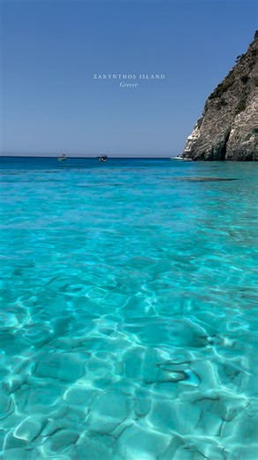 Calypso Boat Rentals & Tours⛵️ on Instagram: "Who else needs water? 💦🐠✨ . 📍Zakynthos Island, Greece🇬🇷 . 🚤 Visit this location on our 4hr Hidden Gems private Tour . 📌 Save this post for your next vacation ⛄️ Closed for Winter: Nov 2025-March 2026 👉 Follow @calypsoboatrentals for more #zakynthos #zante #greece #boatrental #boattour"