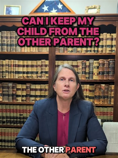 Can You Withhold Custody If You Think Your Child Is Unsafe? This is one of the most difficult situations a parent can face. But here’s what the law says: 👩‍⚖️ If there’s a court order in place, you must follow it, even if you have concerns. Violating the order could harm your custody rights. 🚫 You cannot simply refuse visitation because you “feel” it’s unsafe; courts require evidence. 📝 If there is an immediate threat, you may take emergency action by contacting law enforcement or filing for 