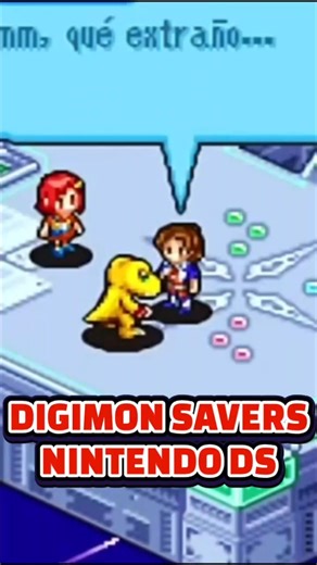 DIGIMON DATA SQUAD EN NINTENDO DS #shortvideo #shorts #youtubeshorts