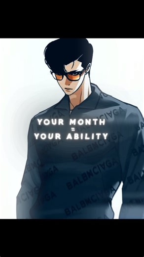 ARHAM 19 AMZ on Instagram: "YOUR MONTH = YOUR ABILITY #alightmotion #edit #lookism #trendingreels #aftereffects"