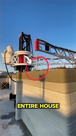 The Future of Homes Is Being Printed #shorts #3dprinting #innovation