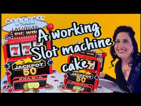 A working slot machine cake ❤️