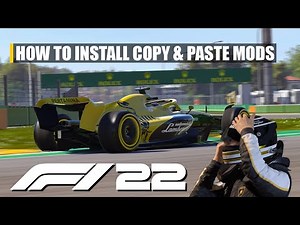 How to Install Copy & Paste Mods on F1-22!