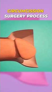 Circumcision Surgery Process | 3D Medical Animation in 60 Seconds #3dmedicalanimation #science