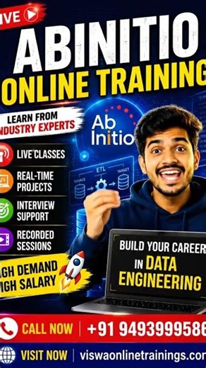 Ab Initio Online Training | Live Classes | Real-Time Projects | Free Demo