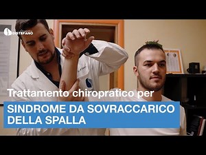 Trattamento chiropratico per sindrome da sovraccarico della spalla