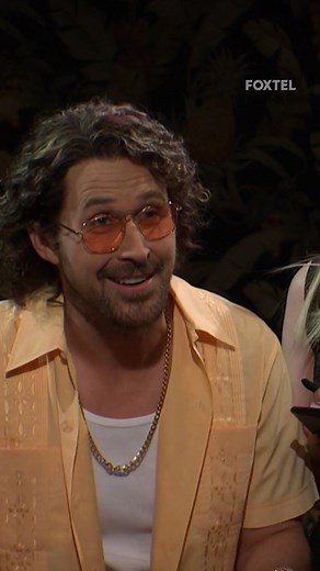 Foxtel on Instagram: "Ryan Gosling, the Cuban Papi! 😍 #SaturdayNightLive #SNL #RyanGosling #Foxtel"