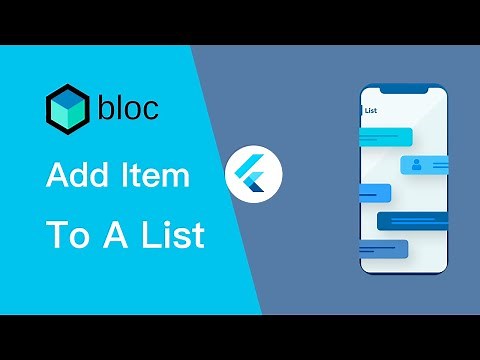Flutter BLoC Add Item to A List