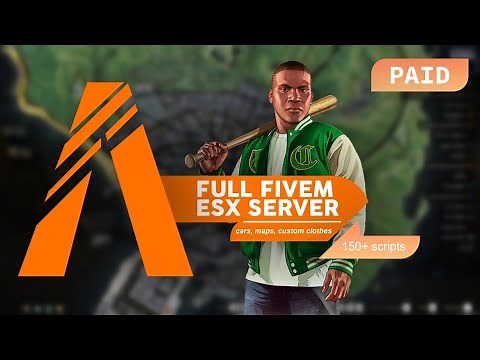 DRAG AND DROP - BEST FULL FIVEM ESX SERVER - SQL READY