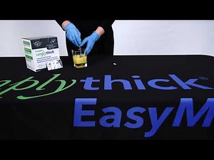 Slightly Thick (IDDSI Level 1) Orange Juice Mixing Demo by SimplyThick® EasyMix™