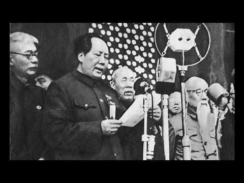 【偉人之聲】1949.10.1 毛主席在開國大典宣告中華人民共和國成立 Chairman Mao proclaiming the People's Republic of China