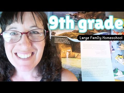 Homeschool Curriculum for 9th Grade! | Large Family Homeschool