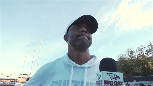 13K views · 183 reactions | Postgame interview with NCCU football head coach Trei Oliver following the tough homecoming loss to DSU. | North Carolina Central University Department of Athletics | Facebook