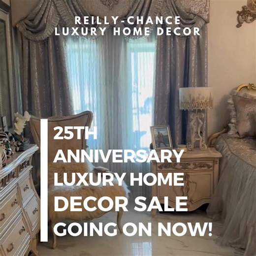 ✨Save Up to 50% Off Now During our 25th Anniversary Sale! Luxury Bedding, Designer Draperies, Handcrafted Lighting & More! | Reilly-Chance Collection