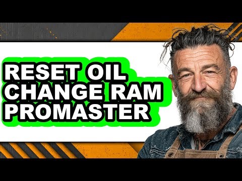 How To Reset Oil Change Ram Promaster - Easy Guide