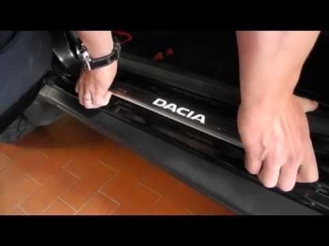 Dacia Edelstahl Einstiegsleisten Beleuchtet und wie man sie montiert