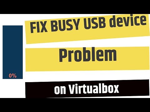 How to Fix USB device is busy with a Previous Request error in VirtualBox