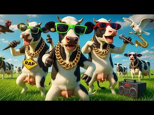 🤣 Funniest Dancing Cows Ever! | Hilarious Cow Dance Compilation 🐮🎤