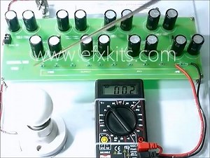 Developing high voltage DC from AC using #Diode And #capacitor, in ladder network. #Electricalprojects #Edgefxkits #ElectronicProjects | EdgeFX Technologies Pvt. Ltd. | Facebook