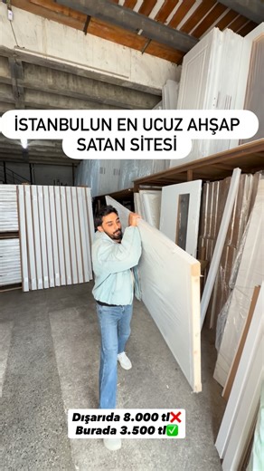 Mehmet ali on Instagram: "Takip etmeyi unutma ! ⭐️İstanbul’un en büyük ve en ucuz mobilya ve ahşap sitesi Bütün inşaat firmaları ve ustalar mimarlar buradan alıyor.Burada arayıpda bulamayacağınız hiç bir şey yok Piyasa göre herşey P daha ucuz direk imalatçı oldukları için bukadar ucuz ⭐️İçerisi çok büyük özel tasarımlar istediğiniz ölçüde kapı mutfak dolabı banyo dolabı duvar panelleri herşey var ve çok uygun Pazarlık yapmayın unutmayı ! 📍İkitelli OSB, 34100 Başakşehir/İstanbul Evini yenilemek 