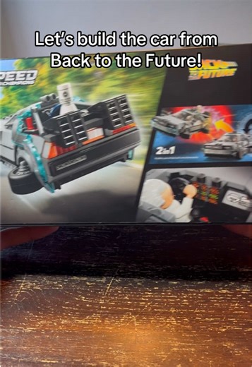 Building the car from Back to the Future! #lego #legos #LEGO #legocar #collection