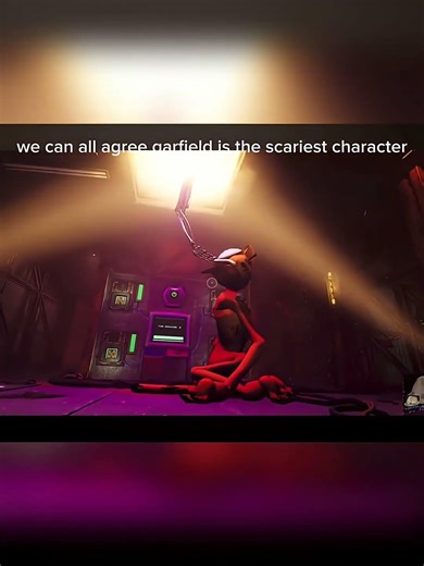 GARFIELD REALLY WAS MORE SCARY THAN THE PROTOTYPE 😭🙏 #memes #poppyplaytimecapitulo2