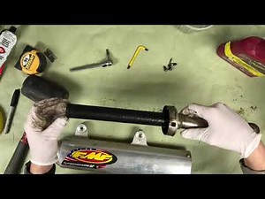 How To Re-Pack A Two Stroke silencer