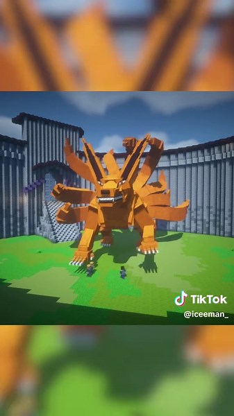 Become a tailed beast jinchuriki in our Naruto Minecraft mod! Which stage / tailed beast is your favorite? #naruto #anime #tailedbeast #roblox #minecraftmods