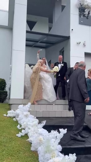 Macedonian Bride's Stunning Wedding Walkout