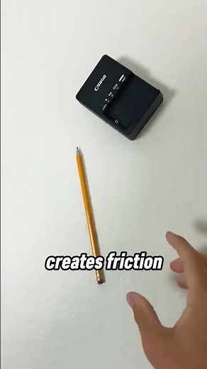 The Physics Trick That Makes Pencils Stick to Wall