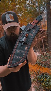 1.1K views · 294 reactions | One last look at the hand forged kukri with gator sheath and custom made Ferro rod. #outdoors #leatherwork #woodwork | Pirate Forge | Facebook