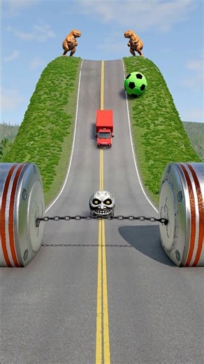 car 🚗 crush and bollBeamNG.drive#beamngdrive #beamng #car #cartoon #crash