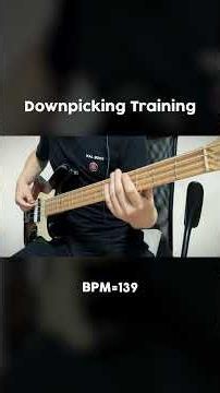 [Downpicking Training] BPM=139
