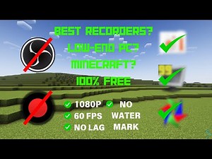 Top 3 Screen Recorder For Low-End PC How To Record Minecraft Videos In 4k60fps || Low-End PC