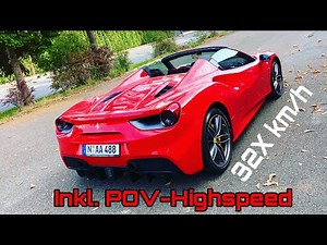 2018 Ferrari 488 [GTB] Spider | 670 PS | Kurzer Fahreindruck (inkl. POV-Highspeed)