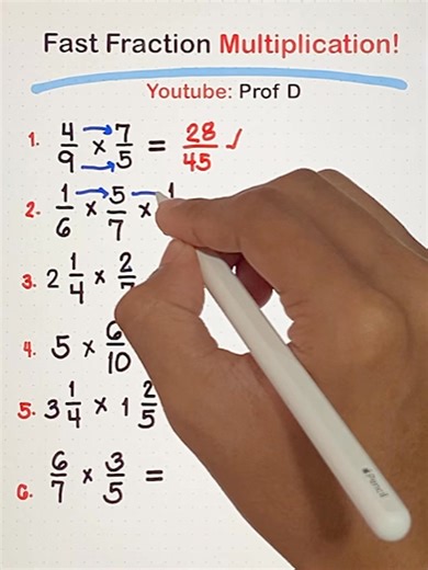 Multiply Fractions in a Flash: Quick Tips for Fast Calculations! | Prof D