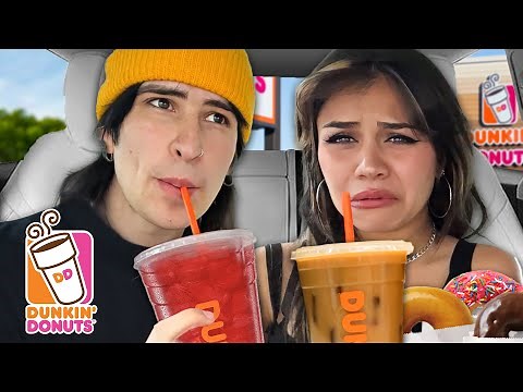 Trying Dunkin Donuts New Summer Items