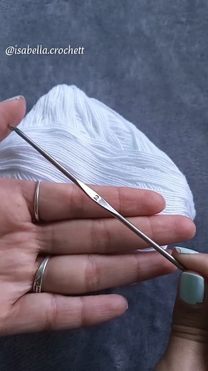Tutorial de Tejido a Crochet disponible en mi canal