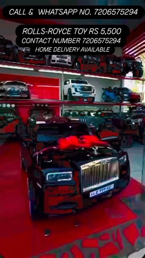 ROLLS-ROYCE TOYS CAR FULL SAFE AND SECURE RS 5,500 HOME DELIVERY AVAILABLE CODE NOT AVAILABLE CALL & WHATSAPP NUMBER 7206575294 #viral #instagram #followforfollowback #trending #trendingreels | Rotika Sharma | Facebook