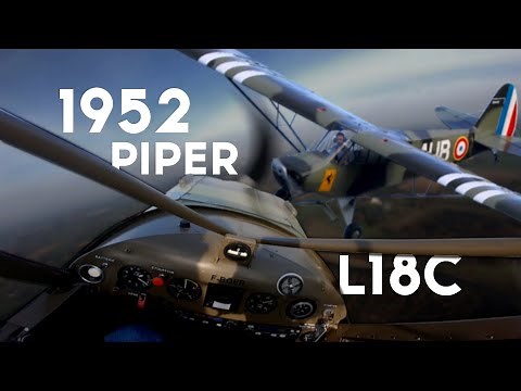 Flying a 1952 Piper L18-C | Full Length Flight | ATC + Checklists | POV