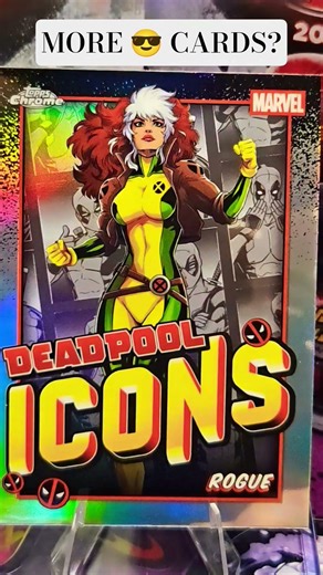 Rippin 1 Topps Chrome Deadpool 2025 pack (11) #toppschrome #Marvel #deadpool #tradingcards #shiny