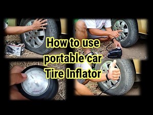 Tire Inflator Review │ Portable Tire Inflator How To Use?