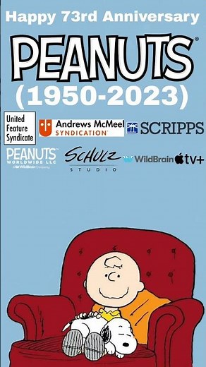 Happy 73rd Anniversary Peanuts! (1950-2023)