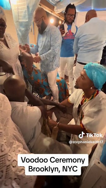 Stephanie Keith (@stephaniekeith17) - Haitian Vodou Ceremony in Brooklyn, NY: Spirit Possession and Blessings