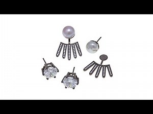 Jewels by Jen "Pirate's Pearl" Simulated Pearl Earrings